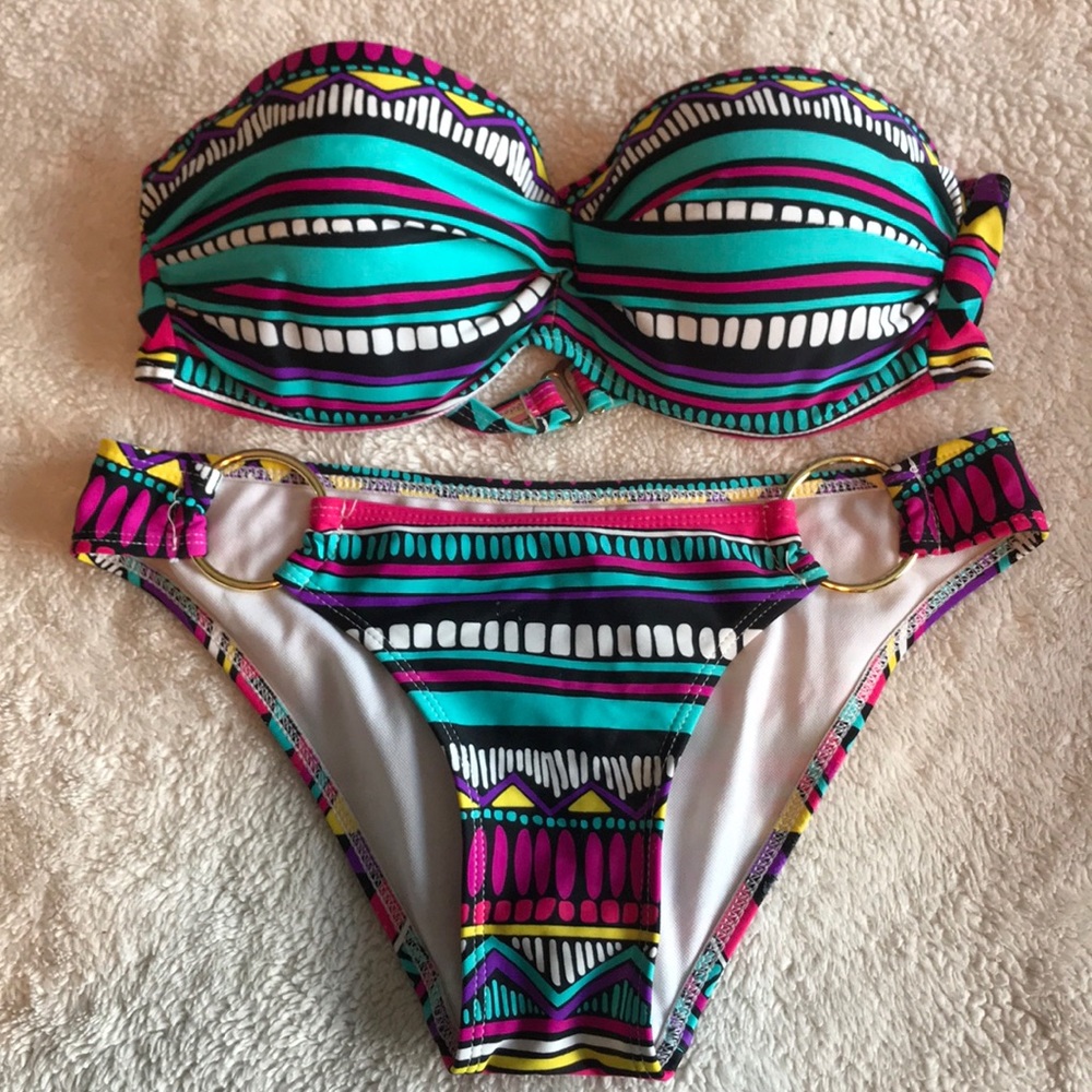 Top melon swimsuit